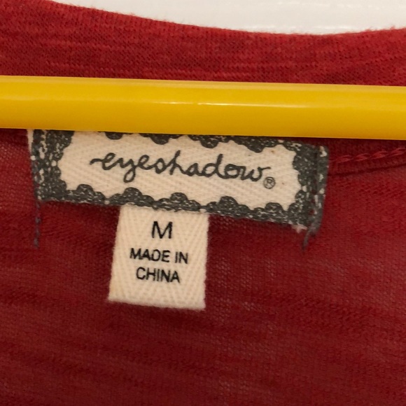 Red high neck tank M - Picture 3 of 4